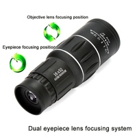 High Definition Monocular Telescope For Outdoor Bird Viewing - 16X52 Green Film - 16X52 Prism thumbnail