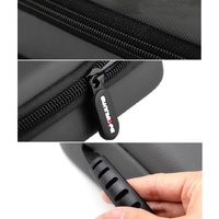 Portable Diamond Texture Leather Bag for Dji Mobile 3 - Black thumbnail