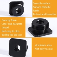 2-Pack Aluminum Hot Shoe Adapter 5 / 8 Male To 1 / 4 Female thumbnail