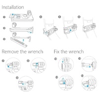 Secure Strap Holder for Dji Pocket / Action - Fixed thumbnail
