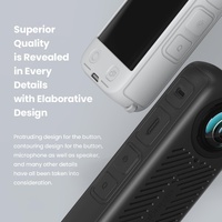 Amagisn Silicone Protective Cover for Insta360 X4 - Body Case + Lens Cover Black thumbnail