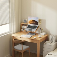 Adjustable Folding Laptop Stand with Cooling Fan - Portable Tablet Holder thumbnail