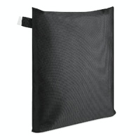 Outdoor Furniture Set Cover - Anti-uv Waterproof Dust-proof 210d Oxford Cloth Folding 126x126x74cm Black thumbnail
