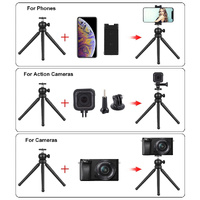 Flexible Mini Octopus Tripod with Ball Head and Phone Clamp thumbnail