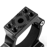 Microphone Mount for Smooth 4 Handle Gimbal Stabilizer - Hot Shoe Adapter Ring thumbnail