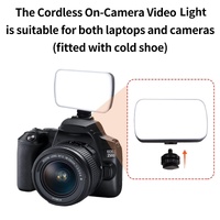 Rechargeable Video Conference Lighting - Three Colour Temperature Dimming thumbnail