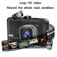1080p Hd 3.0 Wide-angle Driving Recorder with Reversing Image thumbnail