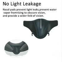 2-piece Vr Nose Pad Mask for Meta Quest 3 - Face Cover Set - 2Pcs /Set thumbnail