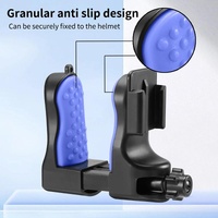 Universal Motorcycle Helmet Mount for Gopro Dji and Sjcam Cameras - Set 2 thumbnail