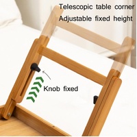Adjustable Folding Laptop Desk for Dorm or Study - Compact Design thumbnail