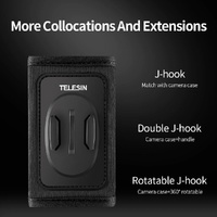 Universal Backpack Strap Mount for Action Cameras - Set A thumbnail