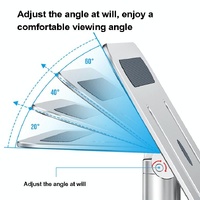 Portable Aluminum Laptop Stand for Better Cooling and Ergonomic thumbnail