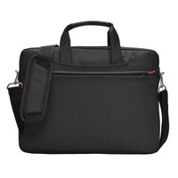 Waterproof Nylon Laptop Bag - 15.6 Inch One Shoulder Portable - Black thumbnail