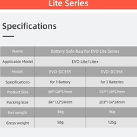 Explosion-proof Battery Bag for Evo Lite - Black thumbnail