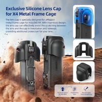Amagisn Metal Protective Housing for Insta360 X4 with 2 Claws and Rabbit Cage thumbnail
