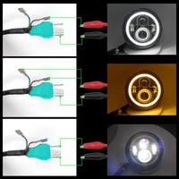 2 Pcs 7 Inch Ip68 Waterproof 6500K 75W Cree Led Headlight Hi / Lo Beam Driving Lamp For Jeep Wrangler Jk Tj Lj thumbnail