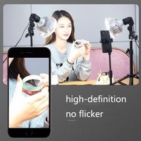 700w Mushroom Lamp & Tripod for Mobile Phone Photography thumbnail