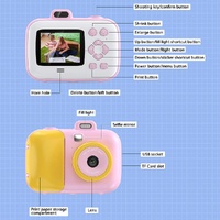 Smart Kids Thermal Camera With Printing Paper - 2.4 - Blue Focus - 503Af Pink Focus thumbnail