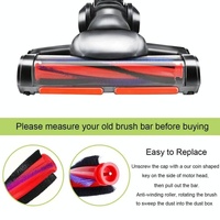 Roller Bar Brush Head for Dyson V6 Dc59 Dc62 Sv03 Vacuum Cleaner - End Cap thumbnail