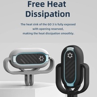 Amagisn Silicone Case for Insta360 Go 3 Camera - Horizontal - Horizontal Black thumbnail