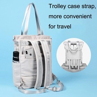 Waterproof Usb Laptop Backpack - Gray Large thumbnail