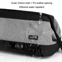 For Dyson Hair Dryer Curling Iron Accessories Organizer Bag - Black Handle thumbnail