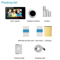 2.0Mp Smart Doorbell With 4.3 Tft Display Screen thumbnail