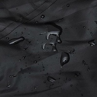 Outdoor Furniture Set Cover - Waterproof Anti-uv Dust-proof - 210d Oxford Cloth - 242x162x100cm - Black thumbnail
