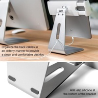 360 Degree Rotating Aluminum Tablet Stand - Universal 7-13 Inch thumbnail
