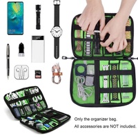 Portable Multifunctional u Disk Storage Bag for Mobile Phone Accessories - Grey thumbnail
