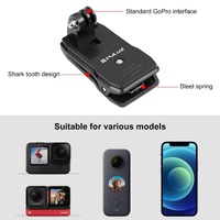360 Degree Rotating Backpack Hat Mount with Phone Clamp Kit thumbnail