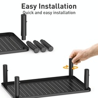 Lenovo Thinkpad Laptop Stand with Phone Holder - Elevated Monitor Stand thumbnail