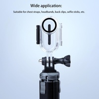 Waterproof Housing for Insta360 Go 2 with Base Adapter - 30m Depth thumbnail