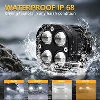 Car 3 Inch Continuous Two - Colour Spotlight 20W / 2000Lm / Dc9 - 30V thumbnail