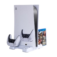 Multi-function Ps5 Stand with Game Disc Storage thumbnail