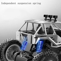 Large Alloy Off-road Rc Car for Kids - Black thumbnail