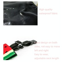 Refreshing Avocado Pet Scarf Three-Layer Thickened Waterproof Saliva Towel - Size Xl thumbnail