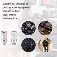 10-Pack 1 / 4 To 3 / 8 Screw Adapters - Male To Male thumbnail