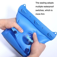 Small Waterproof One-Shoulder Crossbody Diving Bag - Small White thumbnail