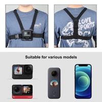 Adjustable Body Mount Belt with Phone Clamp and j Hook Mount thumbnail