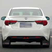 A Pair 3D Carbon Universal Racing Mudflaps Fender Guard thumbnail