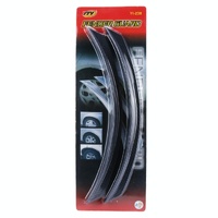 2 Pcs Car Auto Rubber Fender Guard Protection Strip Scratch Protector Sticker thumbnail