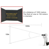 Compact 8X21 Roof Binoculars For Camping Hunting And Travel thumbnail