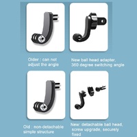 Universal Action Camera Adapter - Vertical & Horizontal Shoot - 2 Pack thumbnail