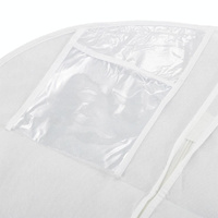 Wedding Dress Storage Bag - Transparent Coat Protective Dust Cover thumbnail