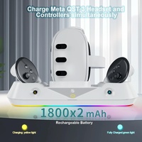 Vr Game Seat Charging Set with Magnetic Suction Base for Meta Quest 3 Glasses and Handle thumbnail