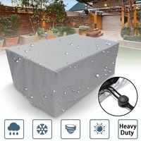 Waterproof Outdoor Table and Chair Cover - 123x61x72cm thumbnail