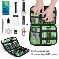 Portable Multifunctional u Disk Storage Bag for Mobile Phone Accessories - Orange thumbnail