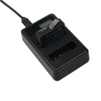 Usb Charger for Xiaoyi 4k Camera with Dual Batteries and Lcd Display thumbnail
