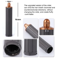For Dyson Airwrap Hair Dryer Hs01 / Hs05 / Hd08 18.6 X 4Cm Upgraded Long Curling Barrels Nozzle With Long Adapter Golden thumbnail
